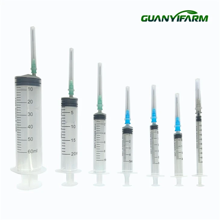 Hot Selling 60ml Disposable Veterinary Syringe